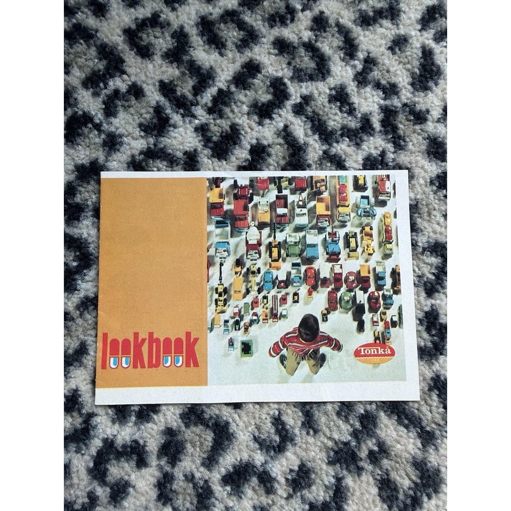 VTG 1970s Tonka Toys Look Book Catalog Mighty Mini Tonka Trucks Cars Advertising